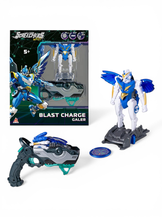 Дикие Скричеры. Игровой набор Бласт Чардж Геллер S5. ТМ Screechers Wild