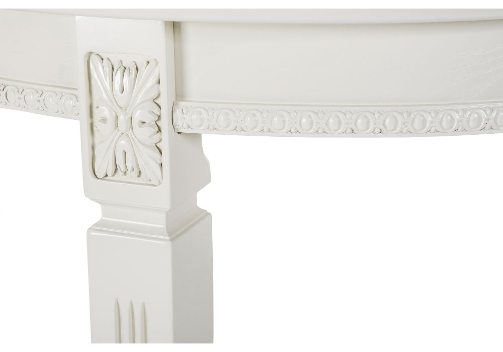 Стол Aviano 160(205)х100х76 молочный