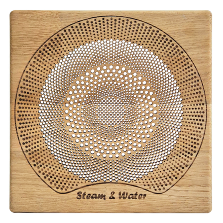 Дубовая сетка для динамика для бани Steam&Water AMG (квадрат)