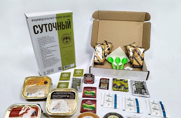 Состав и виды сухого пайка