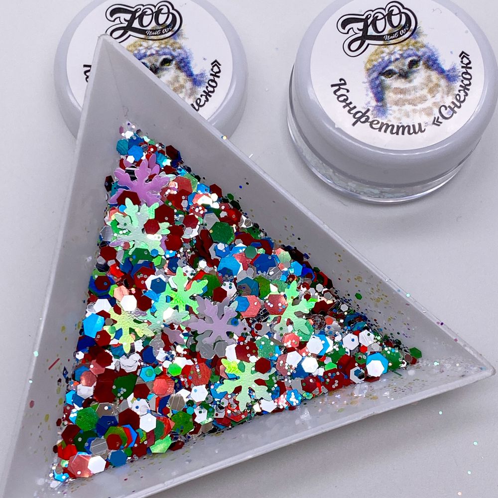 Zoo конфетти Снежок 1568