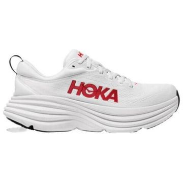 HOKA ONE ONE Bondi 8 Беговые кроссовки Низкий Верх Белый Мужские