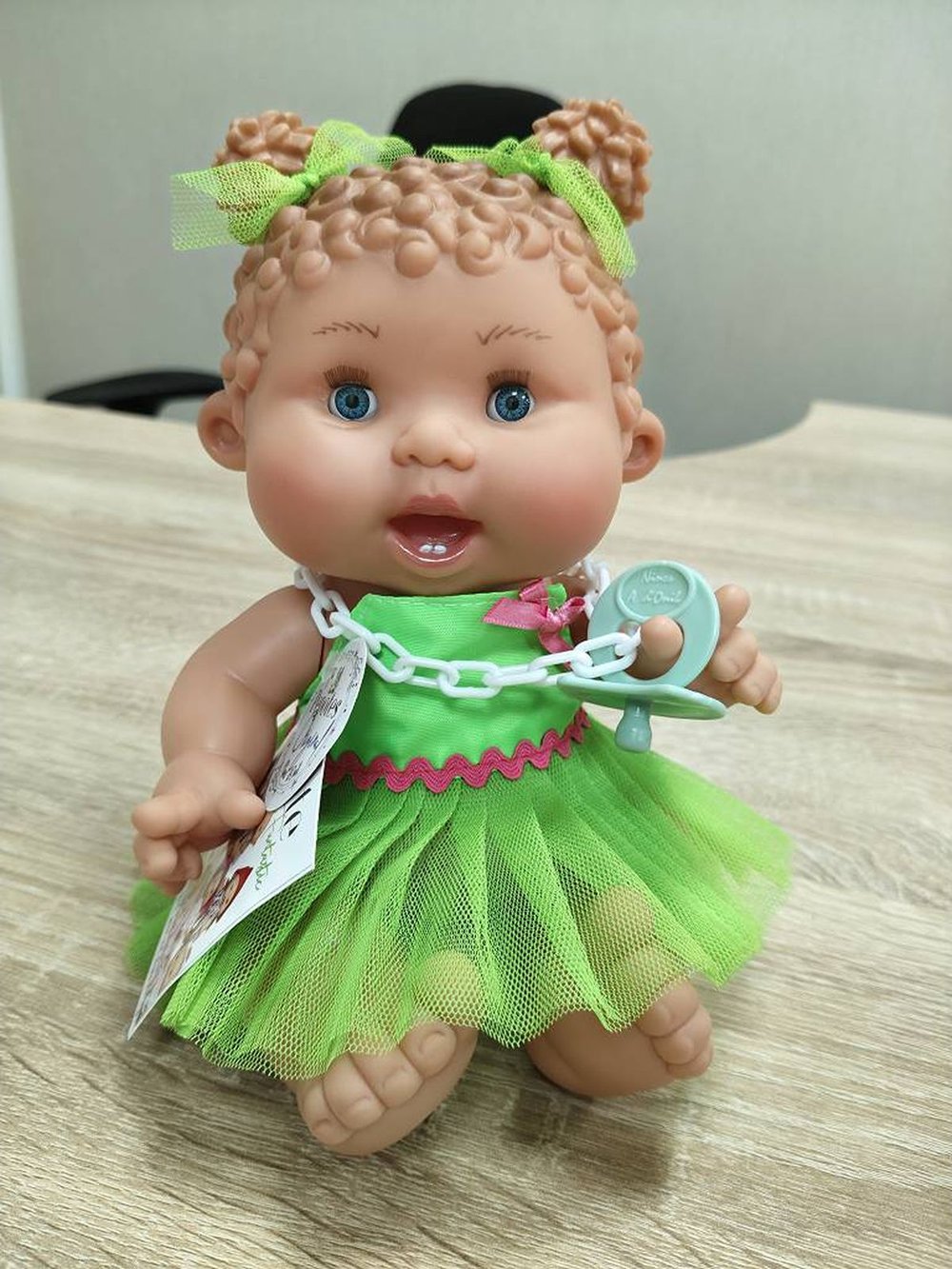 Уценка Пупс Nines 26см PEPOTE с закрывающими глазками (N814G)