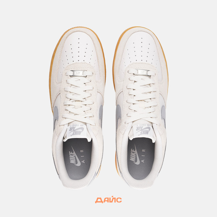 Кроссовки Nike Air Force 1 Low '07 LV8 Phantom Light Smoke Gum артикул:FQ8714-002 - купить в магазине Дайс
