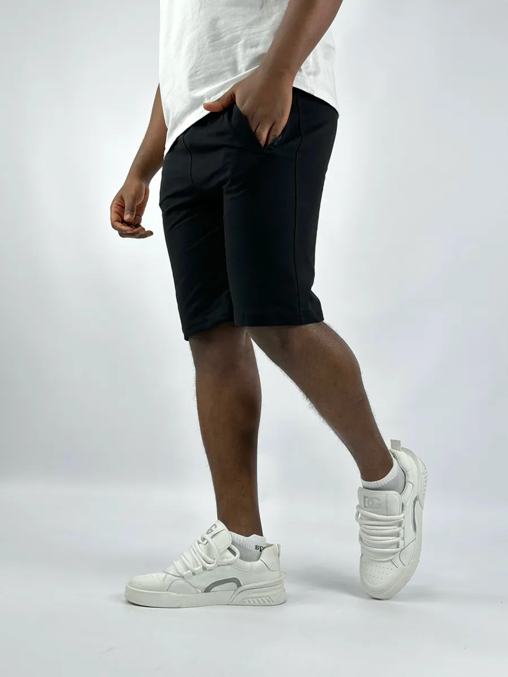 Шорты спортивные удлиненные бриджи