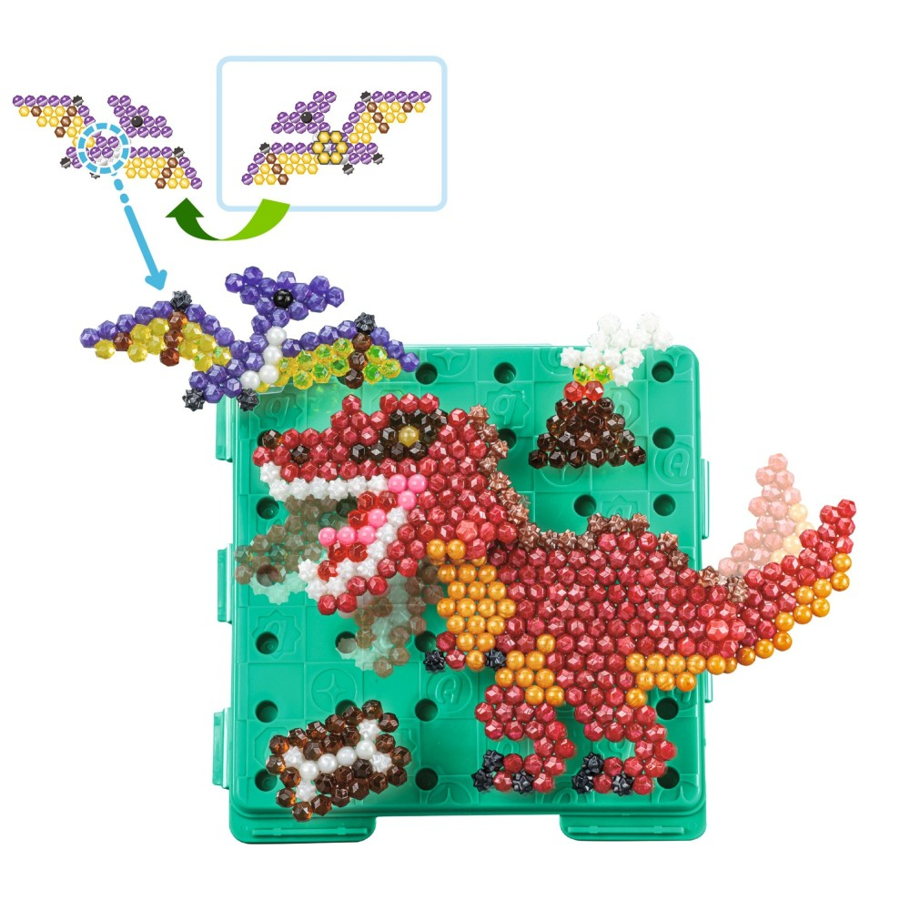 Epoch 31994 — Творческий набор Aquabeads Динозавры 1200 бусин 31994 — фото 3