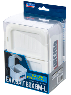 Коробка рыболовная для наживки с крышкой Meiho EVA BAIT BOX BM-L 150х120х80