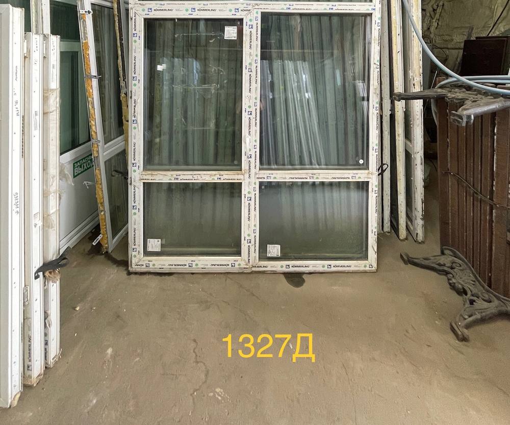 Дверь Пластиковая НОВАЯ 200(в) х 186(ш) (Балконный блок)