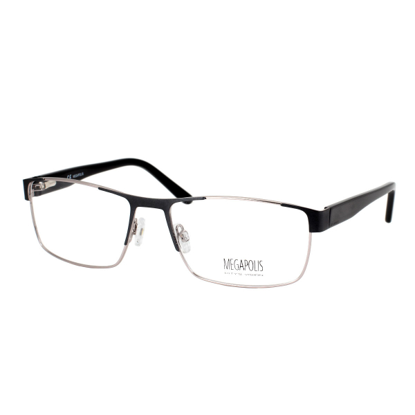 Оправа для очков Megapolis 59 Black с футляром