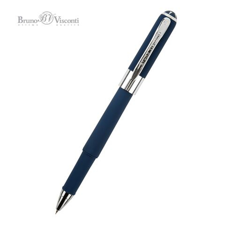 Ручка "Monaco. Темно-синяя navy" шарик., 0,5мм, синие чернила**