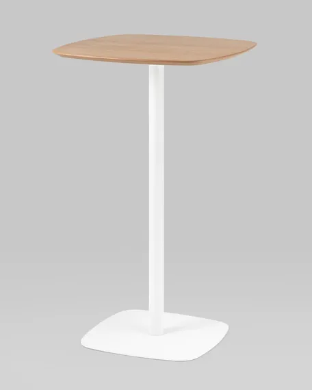 Барный стол Studio, 60х60х103 см, светлое дерево/белый