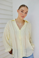 Блуза из вискозы со вставками прозрачными