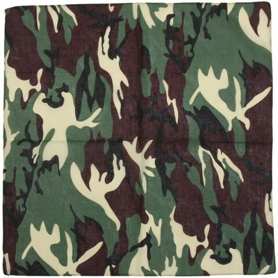 Бандана «TURIST», цвет зеленый, 55*55см (в индивид. пакете)