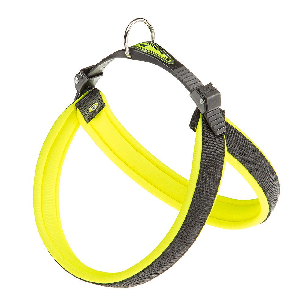 Шлейка Ferplast AGILA ERGOFLUO 5 желтая 17х16х22
