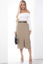 Юбка "Ярина" (капучино) Ю8849 LT Collection (Акция)