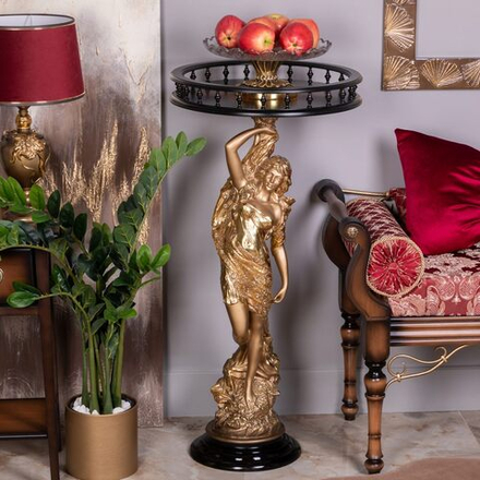 Подставка декоративная Изабель №450/2 Бронза Орех