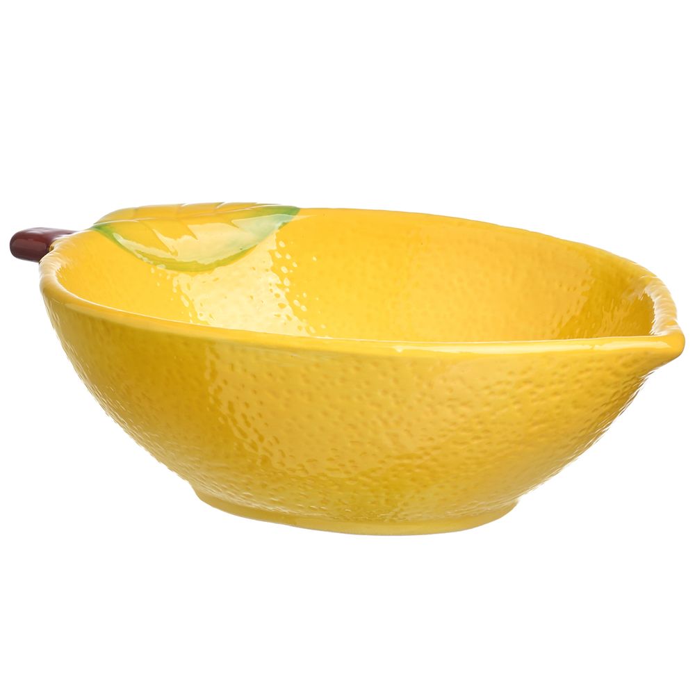 БЛЮДО ДЛЯ ЗАПЕКАНИЯ "ЛИМОН", 550 МЛ, 22*15 СМ. ВЫСОТА=6 СМ