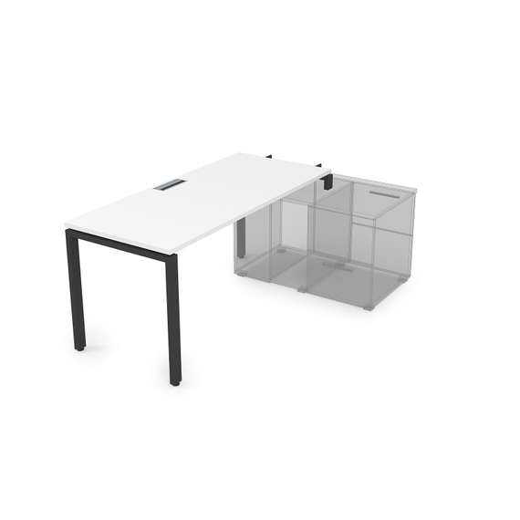 СТН-П.984 Стол системы БЕНЧ линейный три опоры, начальный (1600*800*750)