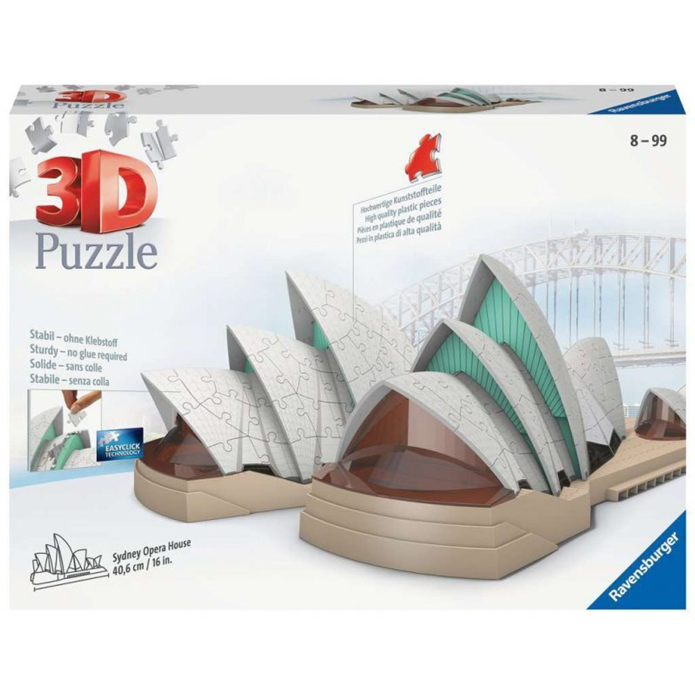 Ravensburger - 3D Пазл Сиднейский оперный театр 216 шт. 112432