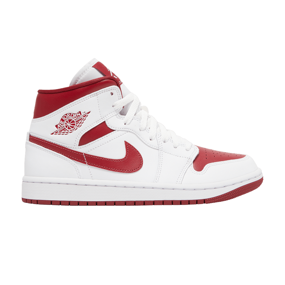Кроссовки Jordan Air Jordan 1 Mid "Reverse Chicago" (Женская размерная сетка)