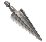 Сверло ступенчатое по металлу 4-6-8-10-12-14-16-18-20мм P6M5 шестигранный хвостовик Вихрь 73/10/6/17