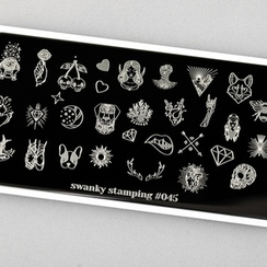 Пластина Swanky Stamping №45