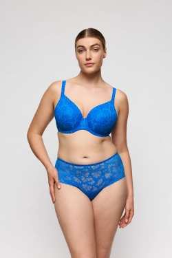 PRIMADONNA Бюстгальтер с поролоновой вставкой, вырез в форме сердца, синий