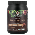 PlantFusion, Органический растительный протеин, насыщенный шоколад, 641 г (22,6 унции)
