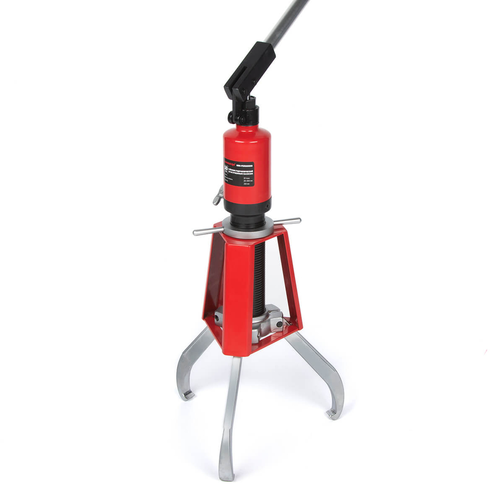 HRH-PU0310300 Гидравлический съёмник со встроенным насосом, самоцентрующийся, 10 т, 20-300 мм