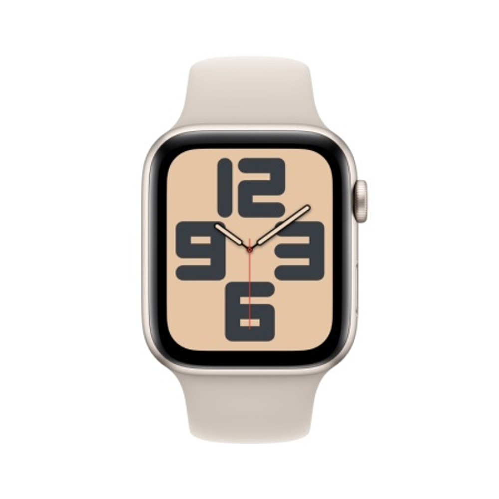 Часы Apple Watch SE (2023), ремешок цвета «сияющая звезда»