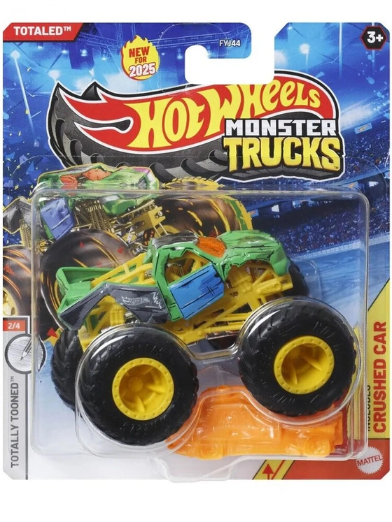 Машинка Monster Trucks Хот Вилс Totaled 2025 FYJ44 JCD95