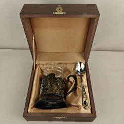 Чайный набор "Снегурочка" (Ручная роспись Палех)