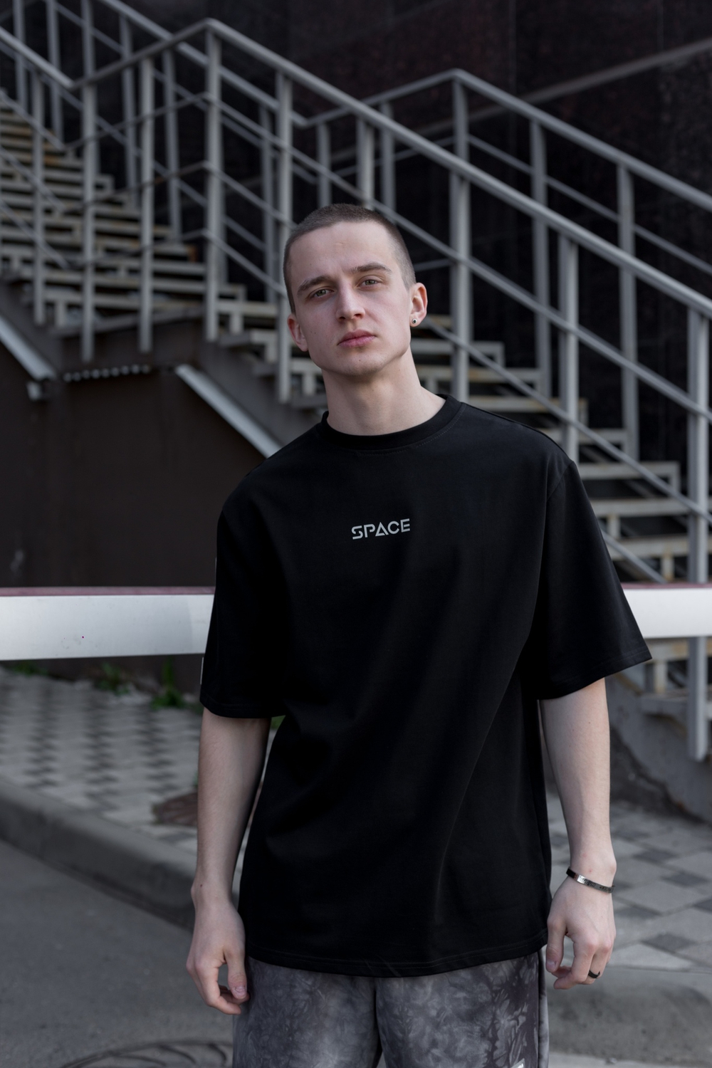 Футболка SPACE OverSize Чёрный