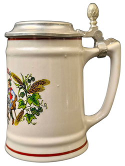 Кружка пивная "Хмель и солод" Германия