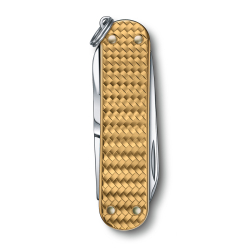 Нож-брелок Classic SD Precious Alox Brass Gold VICTORINOX 0.6221.408G