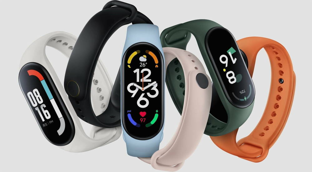 Умный браслет Xiaomi Smart Band 7 46 мм без NFC, черный