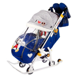 Коляска комбинированная «Disney-baby 2» с Микки Маус синий (арт. DB2/4)