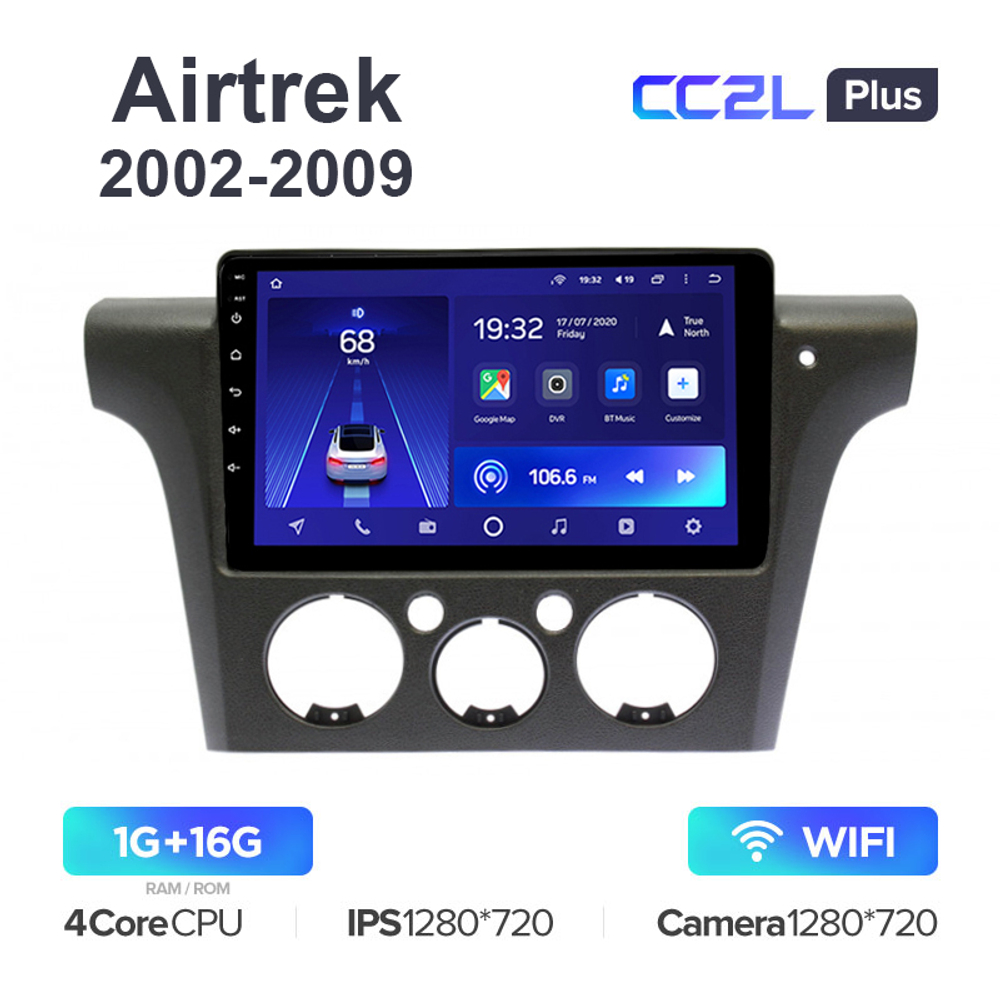 Teyes CC2L Plus 10,2"для Mitsubishi Airtrek 2002-2009