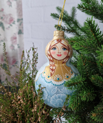 Матрешка стеклянная Юлия