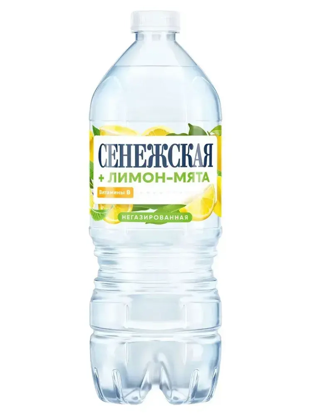 Вода негазированная Сенежская Лимон-Мята, 1 л