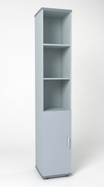 Шкаф узкий высокий КМ7 МОНОЛИТ