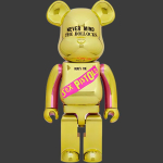 Дизайнерские игрушки BE@RBRICK NEVER MIND THE BOLLOCKS Chrome Ver.1000%, BE@RBRICK-2405-0079