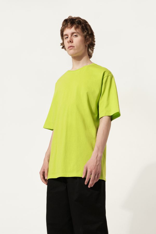 Футболка Кислотно-Зеленая Мужская - фото 6