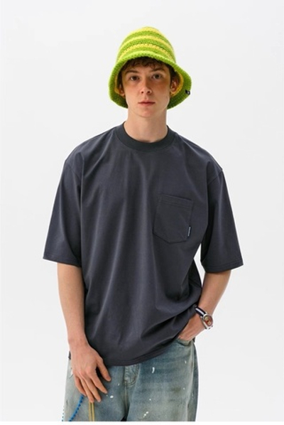 Футболка Nothomme Pocket Dark Gray