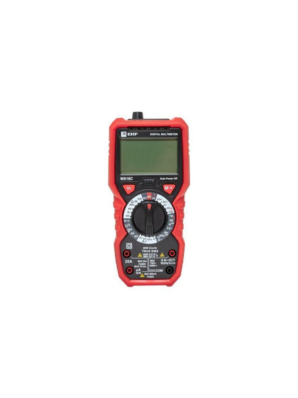 Мультиметр цифровой MS18C Professional EKF In-180701-pm18C