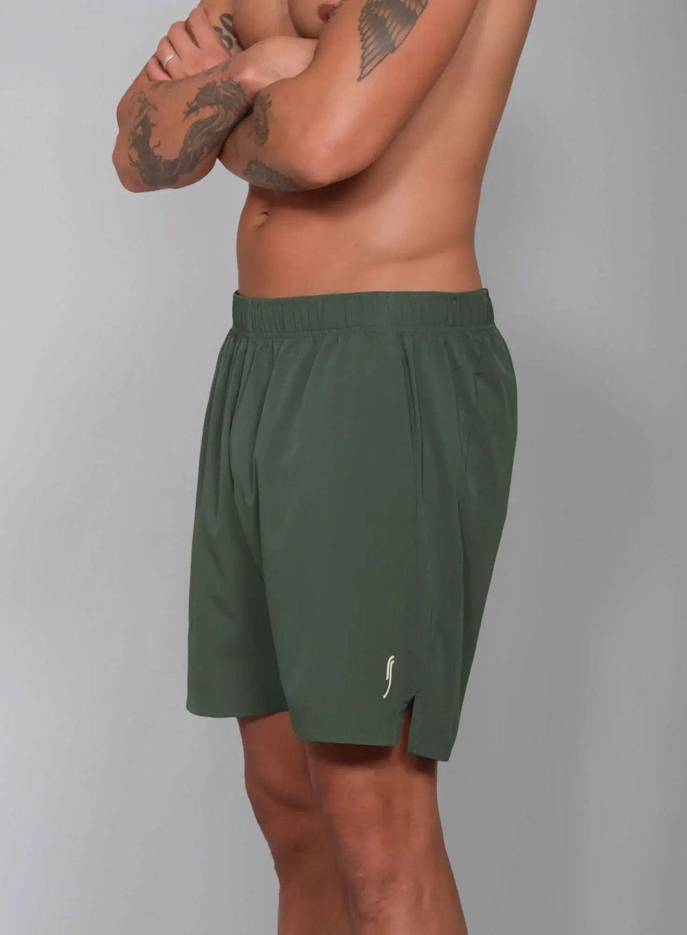Теннисные шорты RS Performance Shorts Court Green/Court White (211M301011/608)