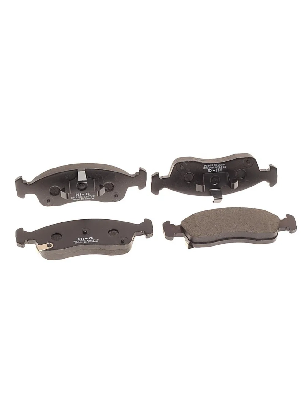 Колодки тормозные CHEVROLET Cobalt (13-) передние (без АБС) (4шт.) SANGSIN