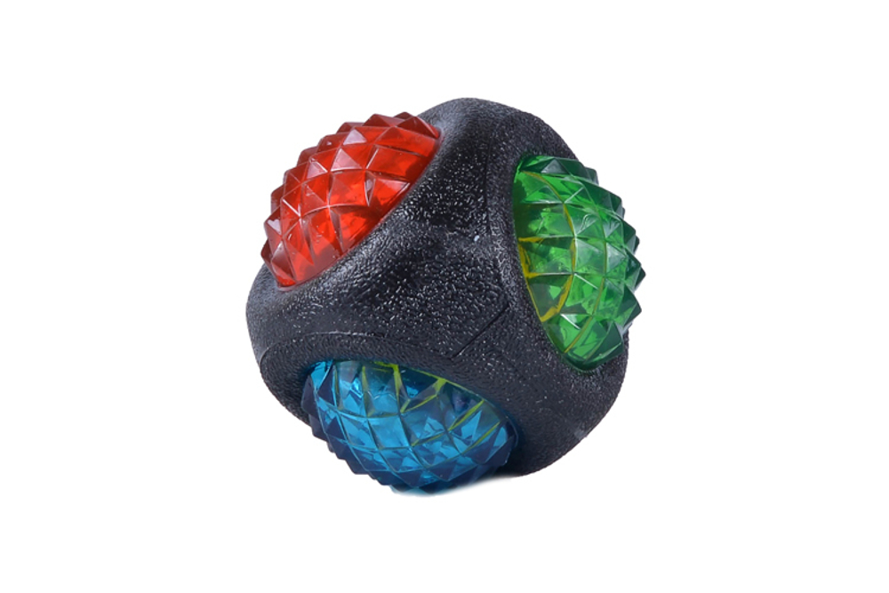 Nunbell игрушка для собак мяч мигающий