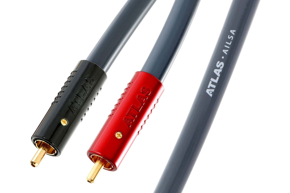Кабель межблочный Atlas Ailsa Achromatic X RCA, 1,0м