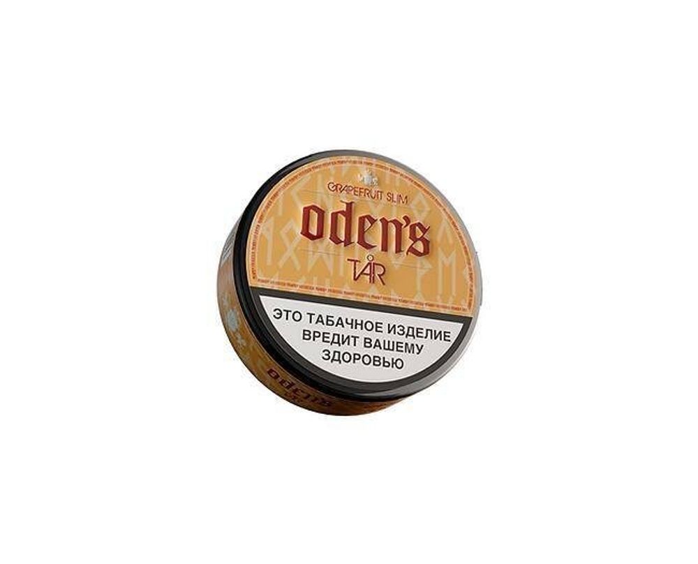 Жевательный табак ODEN&#39;S TAR Slim - Grapefruit, 10 гр